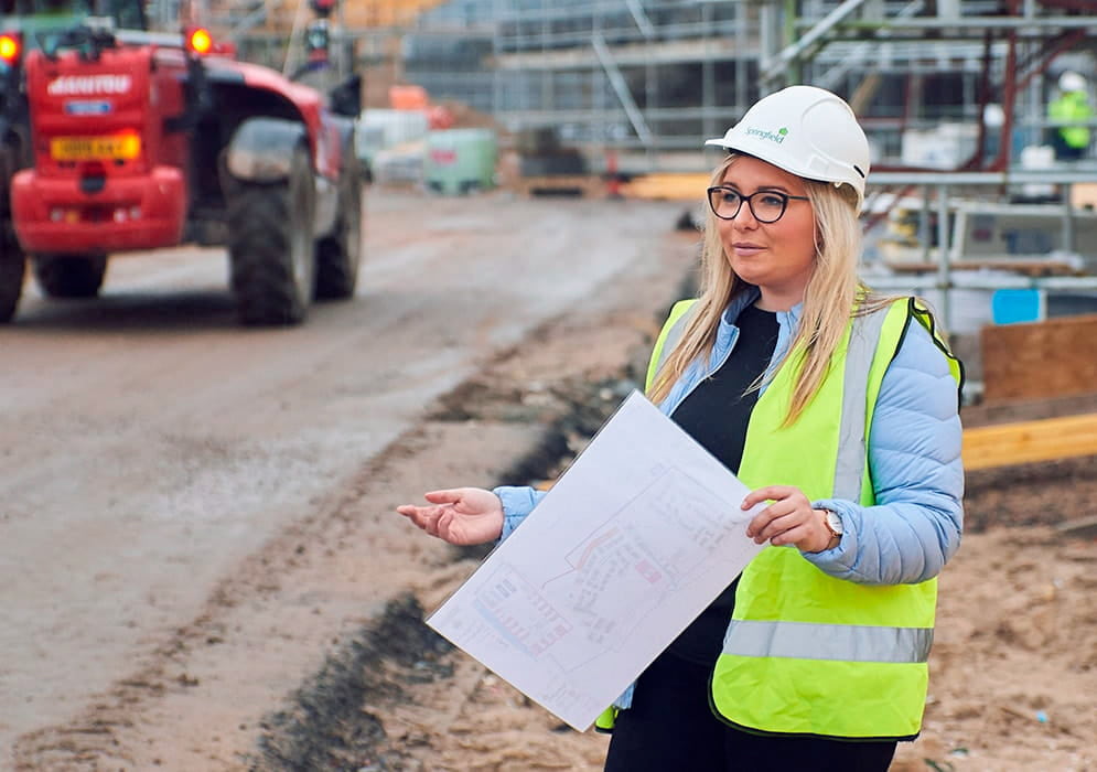 Building site at Springfield, Elgin