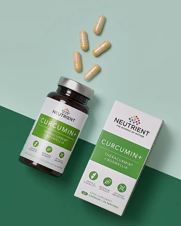brand photography showing health product
